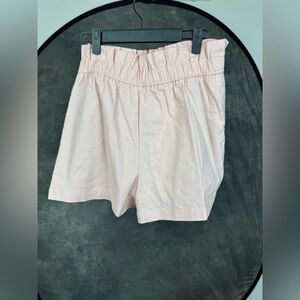 Express / Women’s Pull-On Shorts / Blush Pink Linen Blend / Size S / NWT